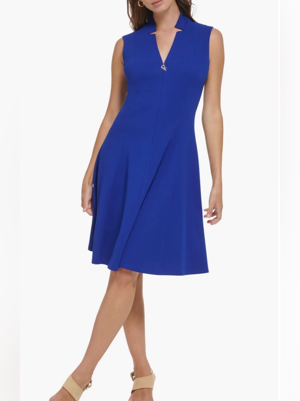 Calvin Klein Fit-and-Flare Dress